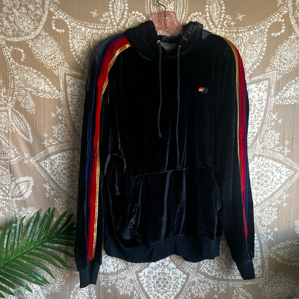 Colorful Striped Women's Hoodie